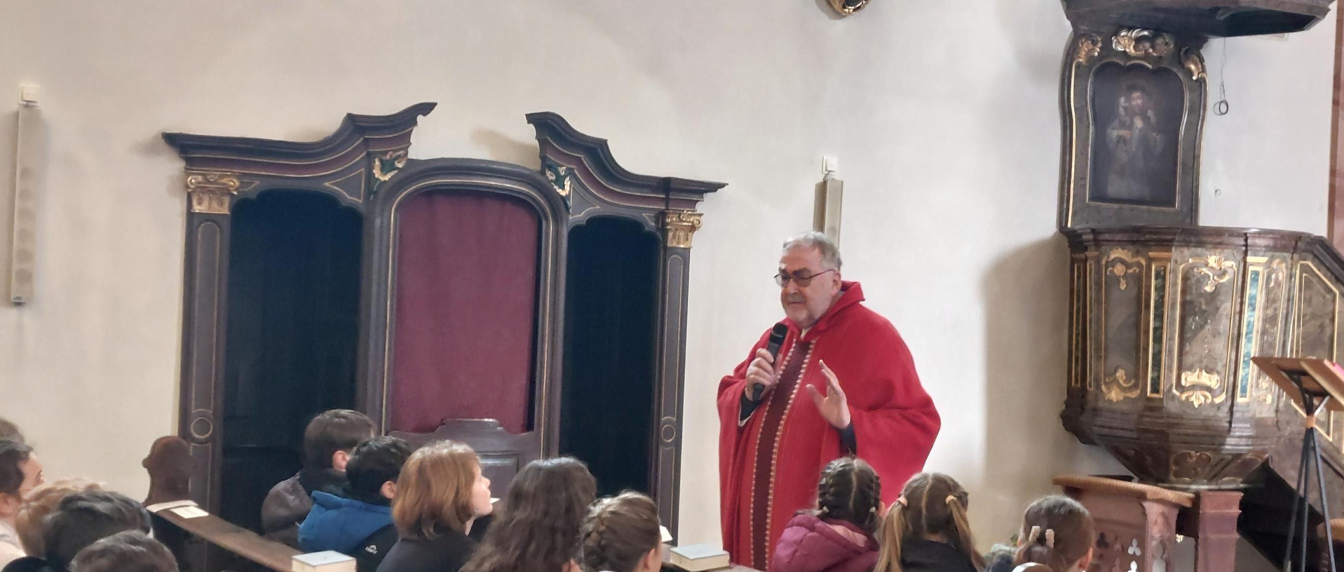 Gottesdienst - Predigt mit den Kommunionkindern