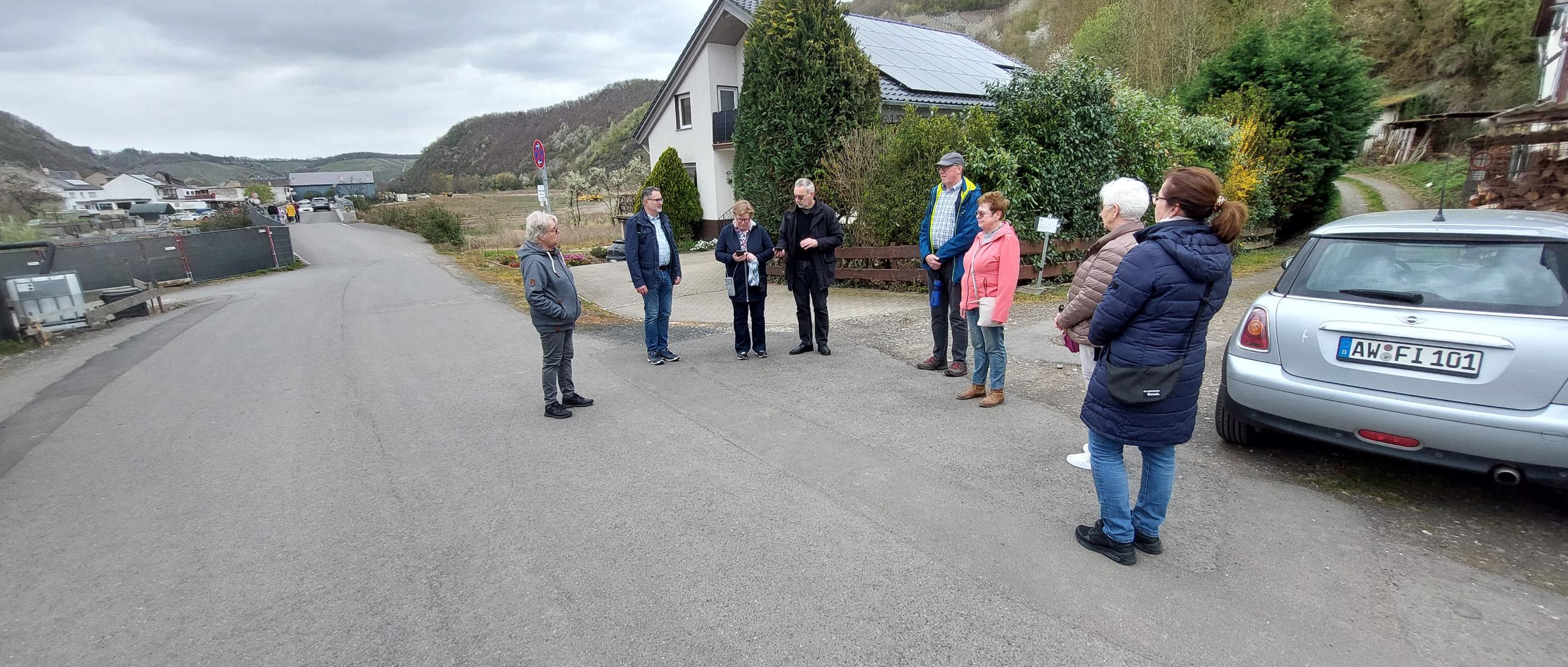 Emmausgang - Ankunft in Rech