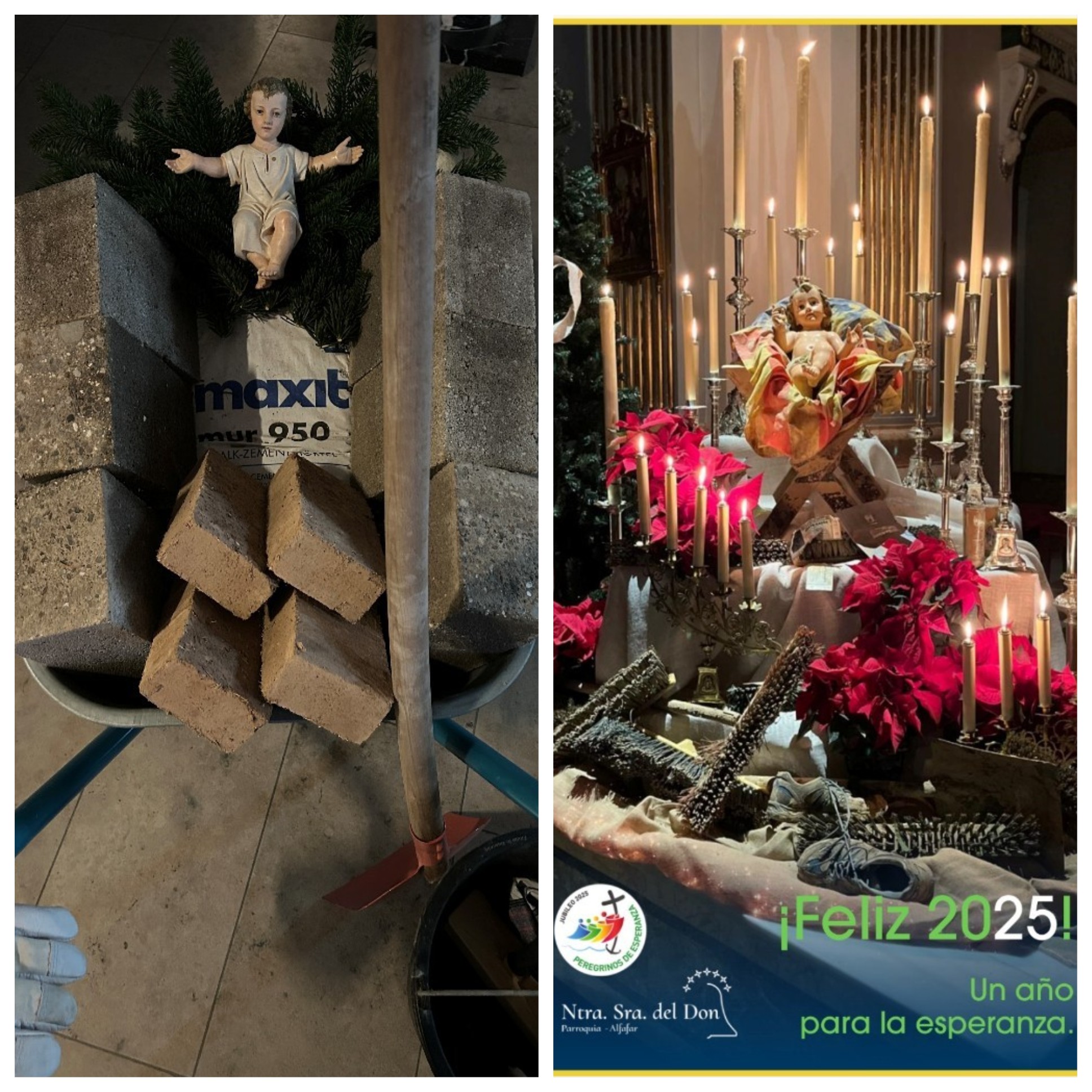 Teilen verbindet - Flutkrippe von Dernau und Alfafar