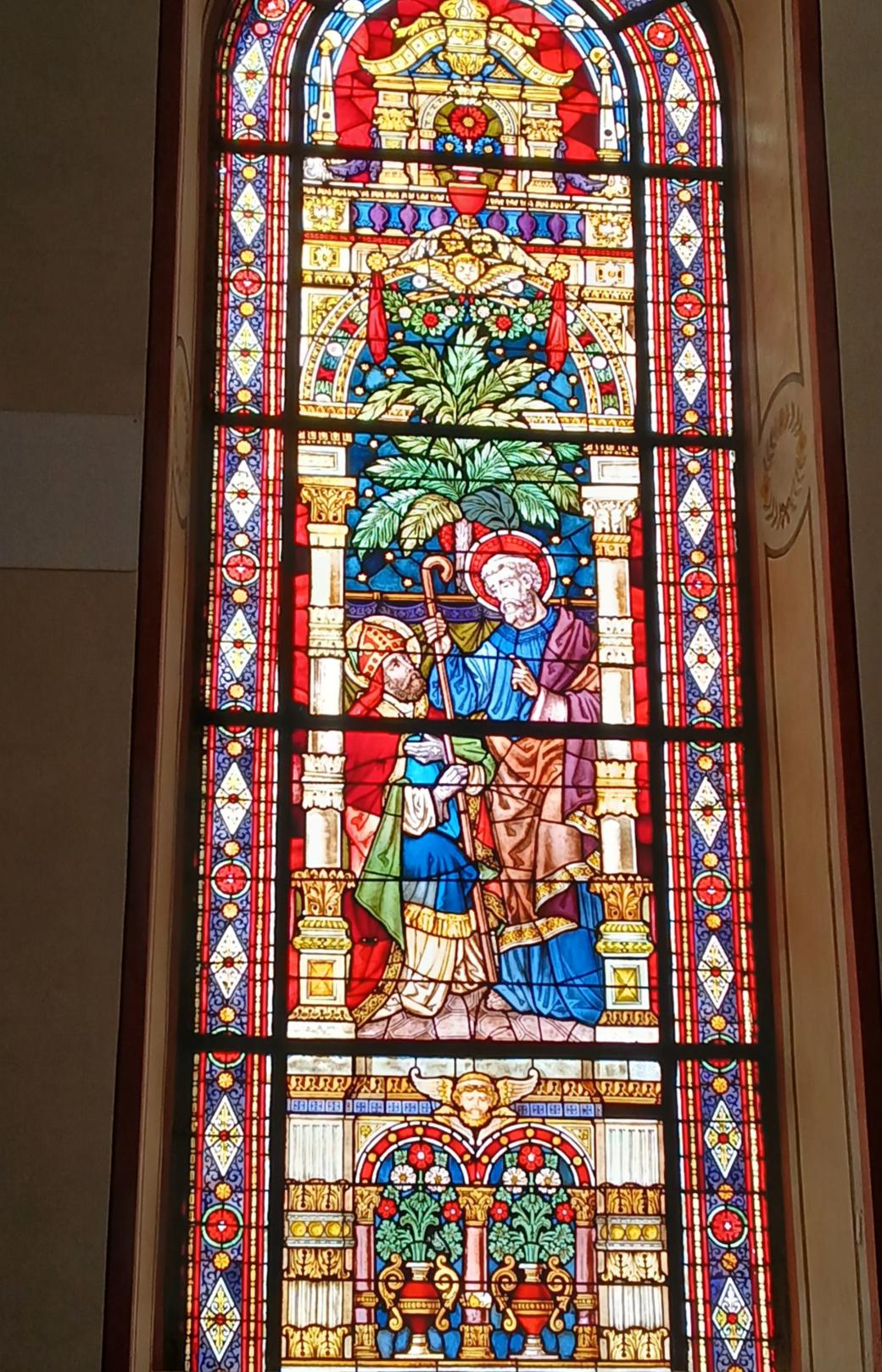 Fensterbild Hl. Maternus