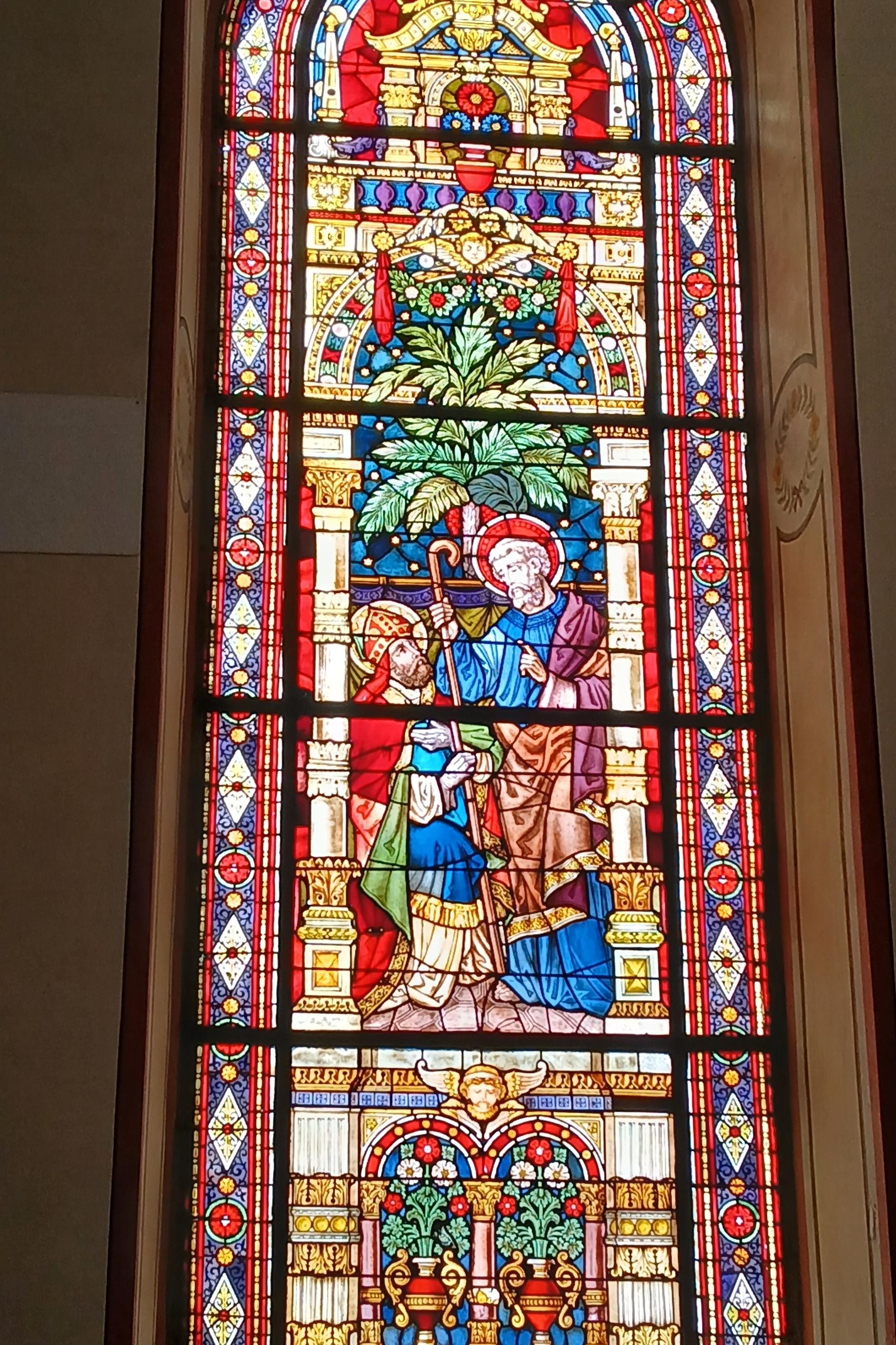 Fensterbild Hl. Maternus