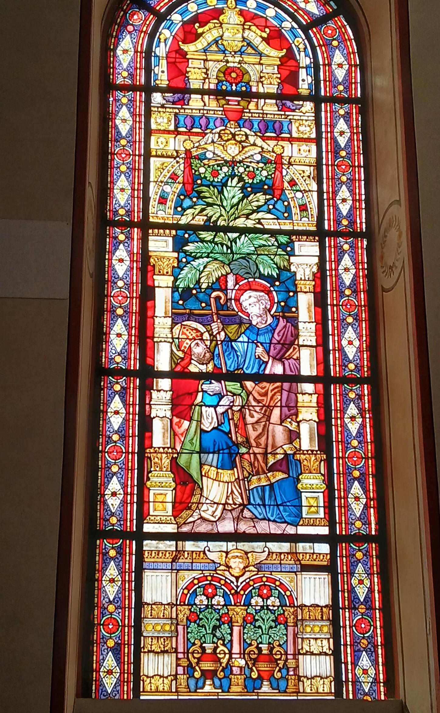 Fensterbild Hl. Maternus