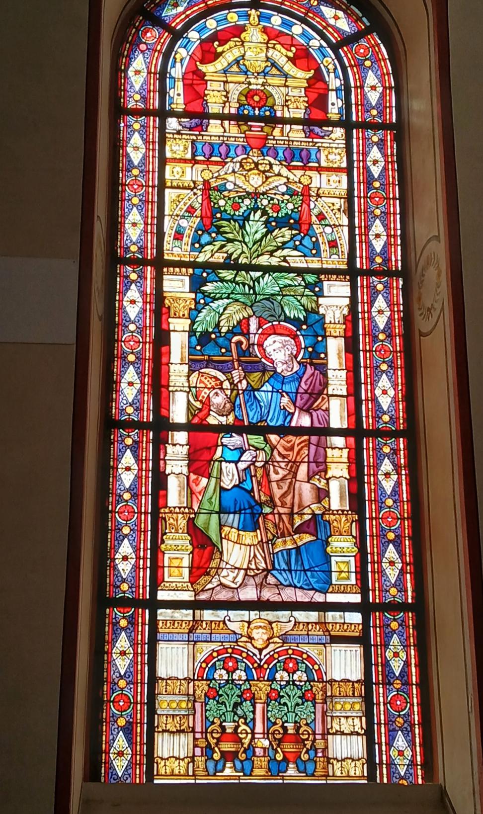 Fensterbild Hl. Maternus