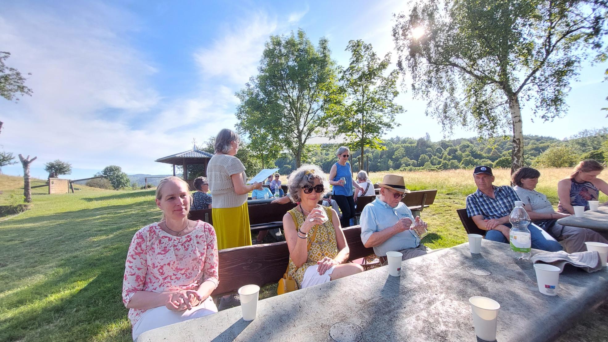 Station in der Natur