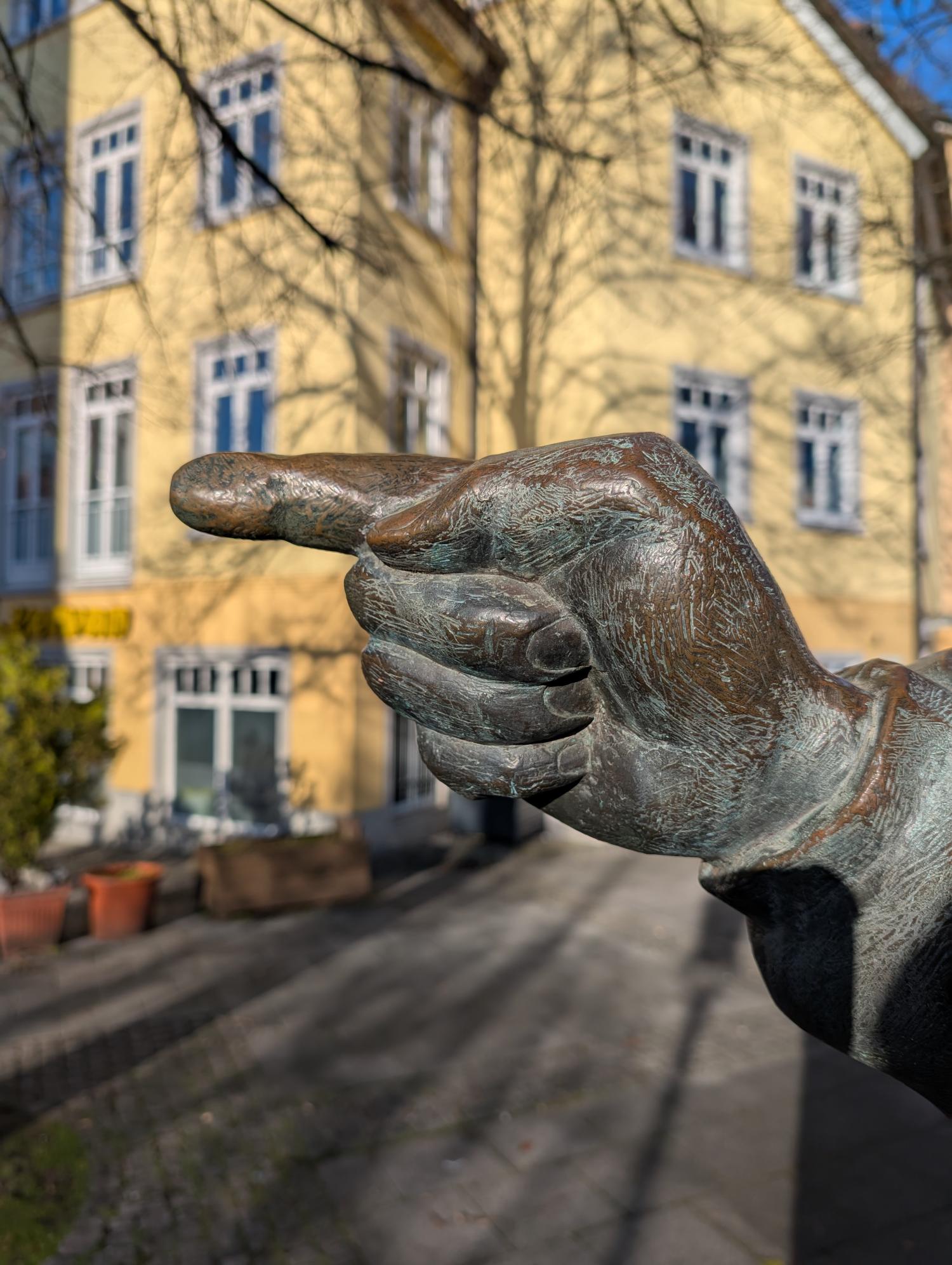 Da geht es lang