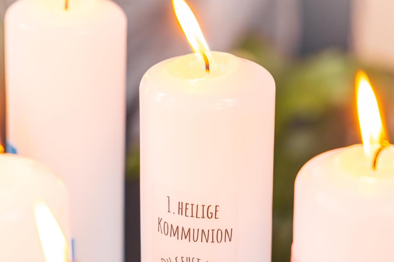 Kommunionkerzen